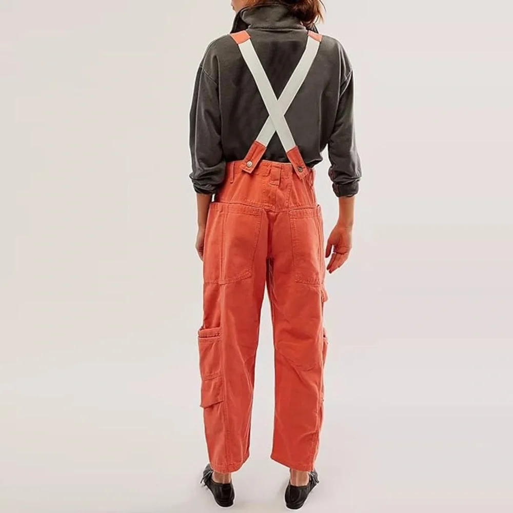 Free People 🌸Rayna🌸 Carpenter Overalls [NWOT] - SZ XS - Picture 15 of 16